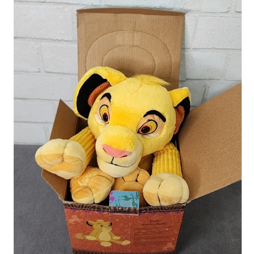 Scentsy Buddy Simba Lion King Plush with Scent Pak Disney Circle of Life NEW